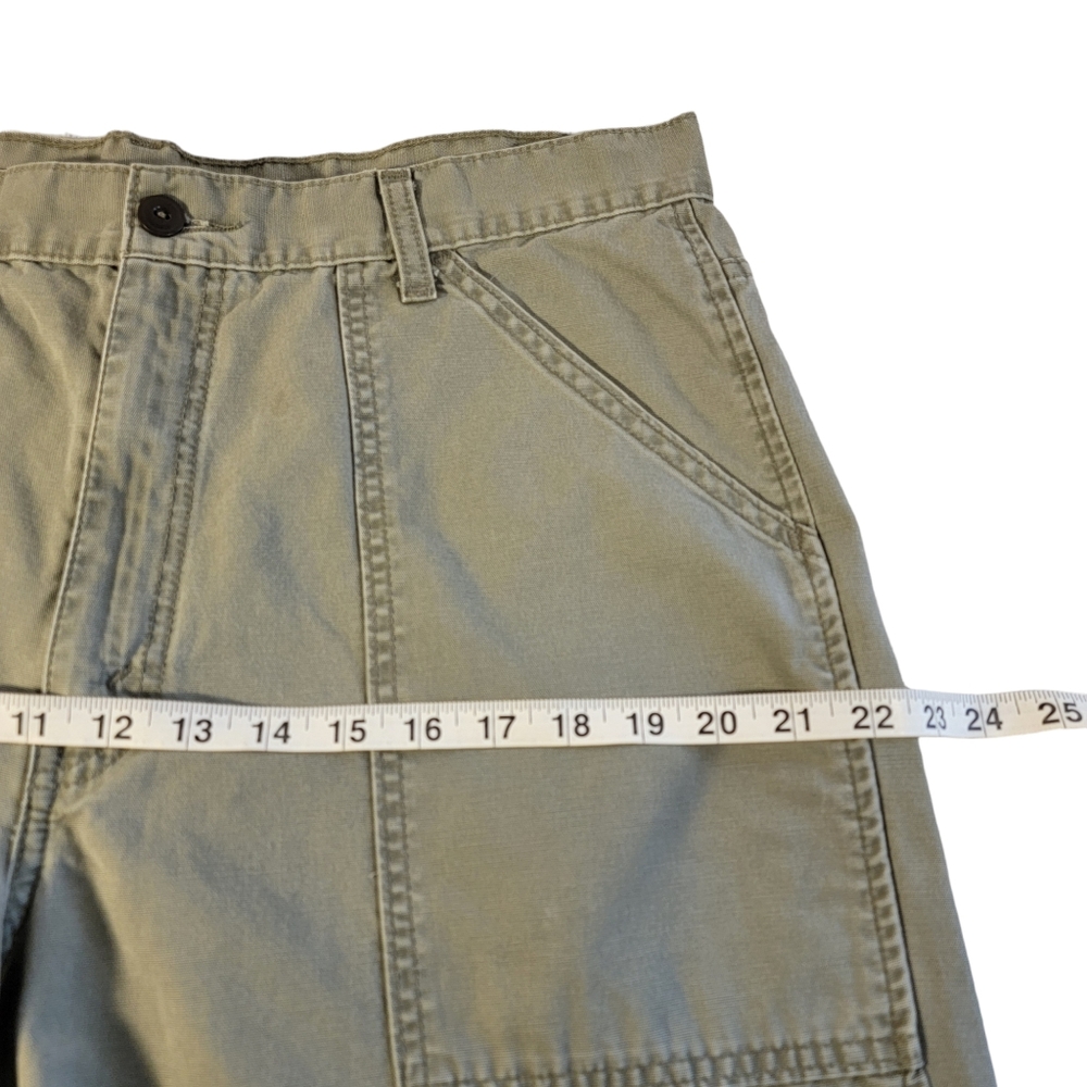 Levi's Extra Wide Leg Army Green Military Workwear Streetwear Vibes Pants 36x32 - Picture 13 of 16